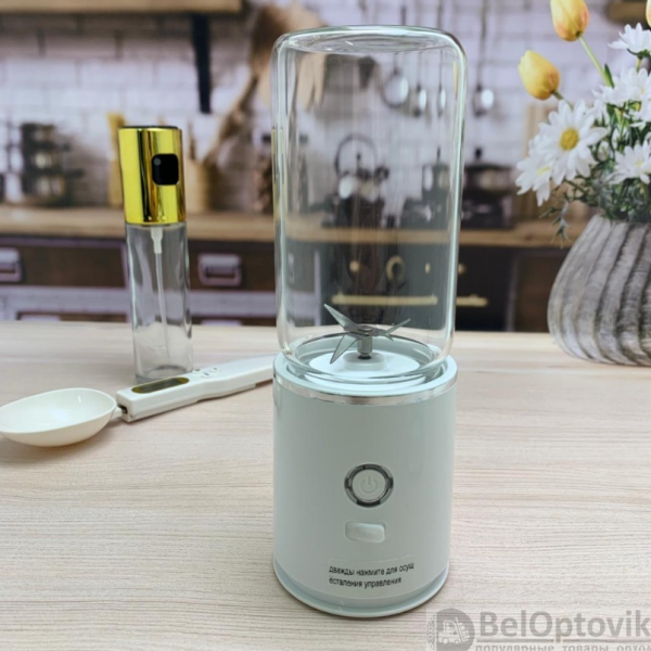 Блендер с портативной съемной кружкой - переноской  Ducho, колба стекло, USB